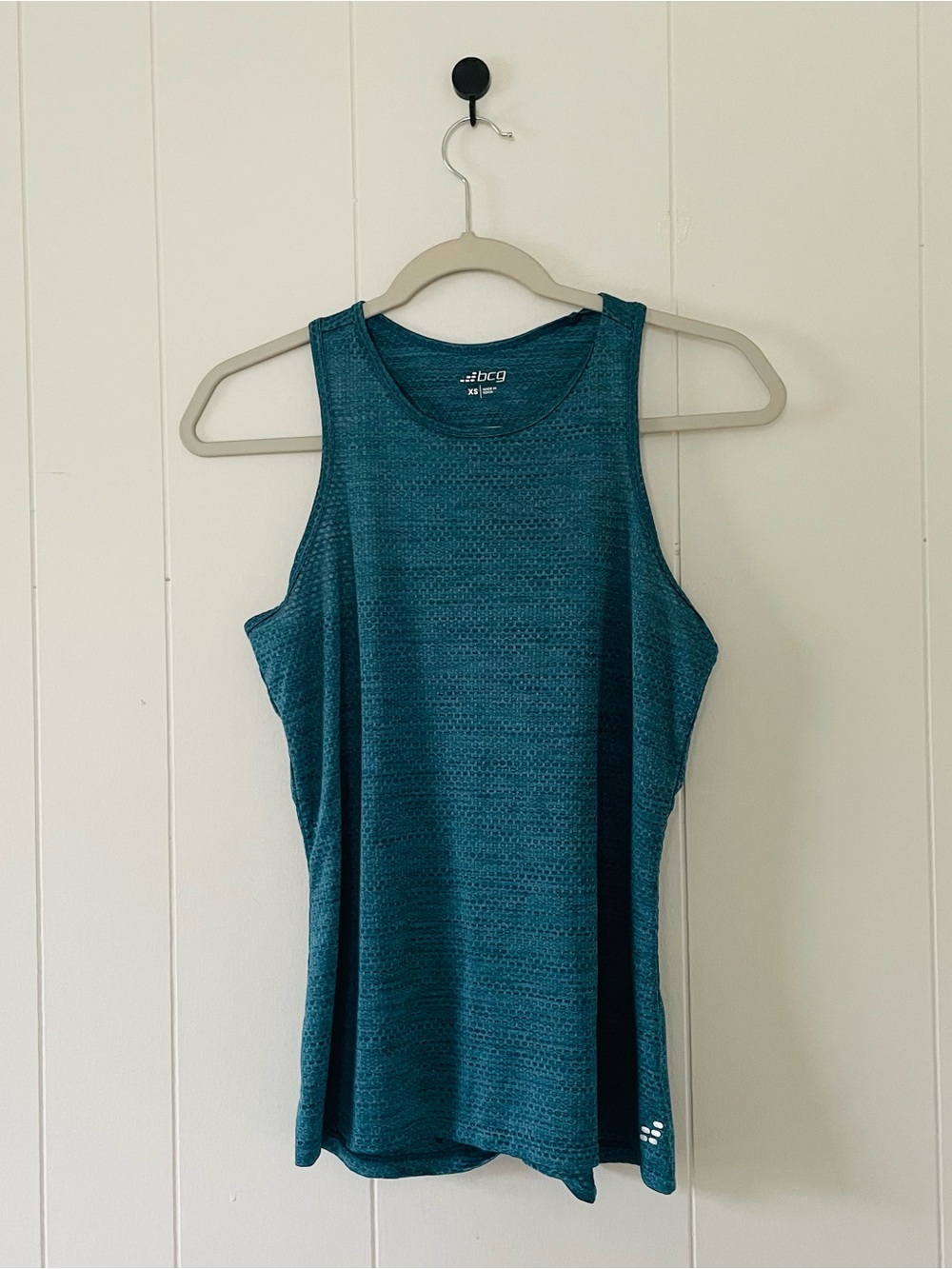 bcg Teal and Dark Blue Athletic Tank